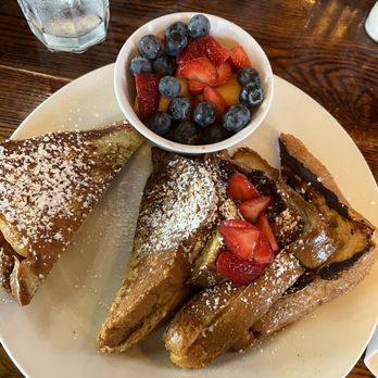 Famous Toastery - Stuffed French Toast (Strawberry & Cream Cheese) - Breakfast & Brunch Near Me - Winston-salem, North Carolina