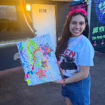 Paint Me One - The happy bday girl - Kids Activities Near Me - Miami, Florida