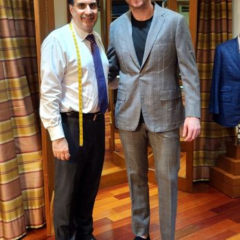 Bhambi's Custom Tailors - Slap shot in this suit shot with Jimmy Vesey  Had a great time making your suits! - Sewing & Alterations Near Me - New York, New York