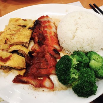 Big Skyy Bistro - Poached chicken and BBQ Pork 2 items combination - Seafood Near Me - Riverside, California Big Skyy Bistro - Poached chicken and BBQ Pork 2 items combination - Seafood Near Me - Riverside, California