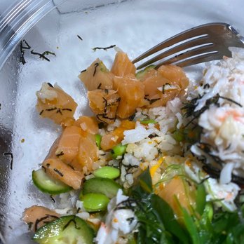 Pokeworks - Disappointing salmon - Poke Near Me - Irvine, California Pokeworks - Disappointing salmon - Poke Near Me - Irvine, California