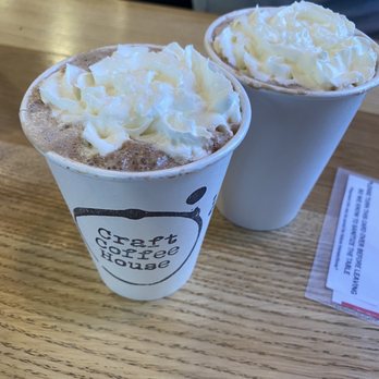 Craft Coffee House - Raspberry Hot Chocolate with whipped cream - Coffee & Tea Near Me - Pendleton, New York Craft Coffee House - Raspberry Hot Chocolate with whipped cream - Coffee & Tea Near Me - Pendleton, New York