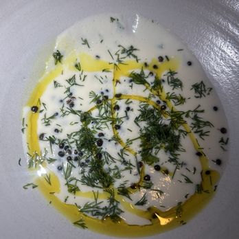 Boka - Cauliflower Soup; Vadouvan, beluga lentil - New American Near Me - Chicago, Illinois