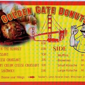Golden Gate Donuts - Menu - Donuts Near Me - Louisville, Kentucky