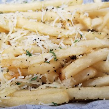 Outlaw Wings - Garlic parm fries. Yum - Chicken Wings Near Me - Broomfield, Colorado