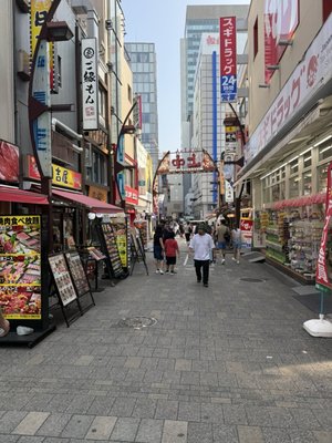 Ueno Ameyoko Shopping Street by null