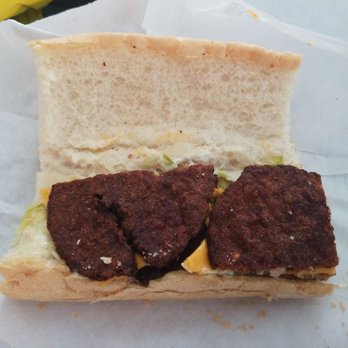 Blazin Cajun Seafood - Hot Sausage Poboy over cooked and not good at all. Seafood was good. - Seafood Near Me - Gulfport, Mississippi Blazin Cajun Seafood - Hot Sausage Poboy over cooked and not good at all. Seafood was good. - Seafood Near Me - Gulfport, Mississippi