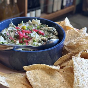 Satellite - Artichoke dip - this and the Mac n cheese were our favs - Wine Bars Near Me - Santa Barbara, California Satellite - Artichoke dip - this and the Mac n cheese were our favs - Wine Bars Near Me - Santa Barbara, California