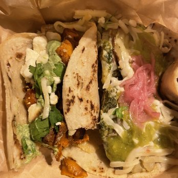 Chaia - Sweet potato taco and creamer kale and potato. - Vegetarian Near Me - Washington, DC, District of Columbia Chaia - Sweet potato taco and creamer kale and potato. - Vegetarian Near Me - Washington, DC, District of Columbia