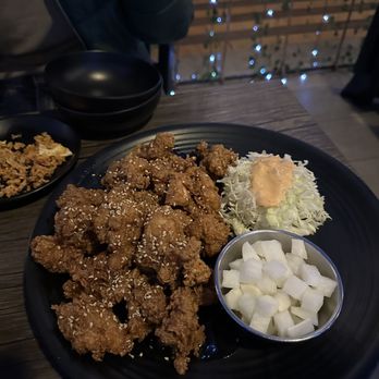 Pocha K - Spicy soy garlic chicken boneless - Korean Near Me - Newark, California Pocha K - Spicy soy garlic chicken boneless - Korean Near Me - Newark, California