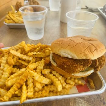 BirdHouse - Spicy chicken sandwich and fries - Chicken Shop Near Me - Page, Arizona BirdHouse - Spicy chicken sandwich and fries - Chicken Shop Near Me - Page, Arizona