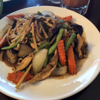 Kluay Kluay Thai Restaurant - Spicy eggplant with chicken - Thai Near Me - Bryan, Texas Kluay Kluay Thai Restaurant - Spicy eggplant with chicken - Thai Near Me - Bryan, Texas