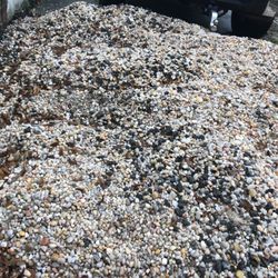 Site One Landscape Supply - 4 tons of "river rock" ordered and less than 4 delivered and mixed with black lava rock.