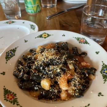 Osteria Morini - Squid ink seafood pasta - Italian Near Me - Washington, DC, District of Columbia Osteria Morini - Squid ink seafood pasta - Italian Near Me - Washington, DC, District of Columbia