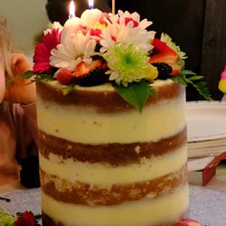 Ammys Bake Shop - Fantastic lemon raspberry four layer cake by Ammy's Bakeshop