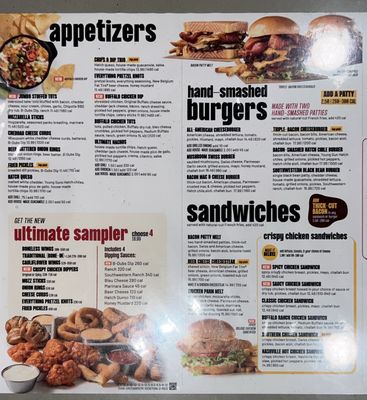 Menu photo 7 Buffalo Wild Wings Burbank, CA