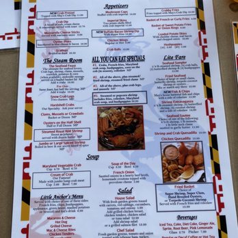 May's Seafood Restaurant - Menu - front - Seafood Near Me - Frederick, Maryland May's Seafood Restaurant - Menu - front - Seafood Near Me - Frederick, Maryland