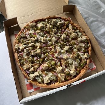 Pizza Twist - vegan tandoori pizza - Pizza Near Me - Sanford, Florida Pizza Twist - vegan tandoori pizza - Pizza Near Me - Sanford, Florida