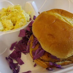Finley's Curbside Beastro - The potato salad is delicious!