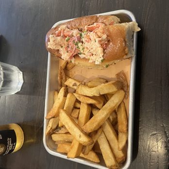 Proper Fish - Lobster roll and fries - Seafood Near Me - Bainbridge Island, Washington Proper Fish - Lobster roll and fries - Seafood Near Me - Bainbridge Island, Washington
