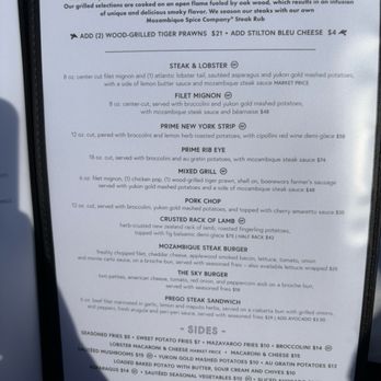 Mozambique - Steakhouses Near Me - Laguna Beach, California Mozambique - Steakhouses Near Me - Laguna Beach, California
