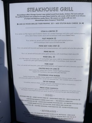 Menu photo 4 Mozambique Laguna Beach, CA Menu photo 4 Mozambique Laguna Beach, CA
