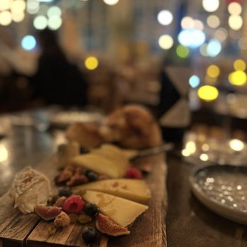 Mystico 802 - Cheese plate and twinkle lights - Italian Near Me - Manchester, Vermont