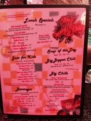 Menu photo 1 Rockin' 50s Cafe Bismarck, ND Menu photo 1 Rockin' 50s Cafe Bismarck, ND