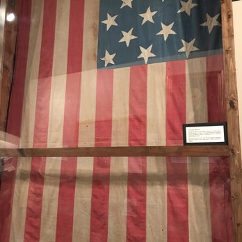 Kibbe Hancock Heritage Museum - Flag made by local women in Carthage - Museums Near Me - Carthage, Illinois Kibbe Hancock Heritage Museum - Flag made by local women in Carthage - Museums Near Me - Carthage, Illinois