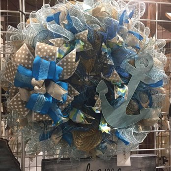 Coconut Barrel - Beautiful nautical wreath - Gift Shops Near Me - St. Augustine, Florida