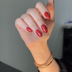 Blow & Glow - Rubber Base Gel Manicure with dry cleaning. Using only the best techniques and products for our clients.
