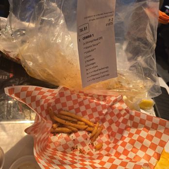 Bag O' Crab - Combo 1 with add-ons and Cajun fries - Cajun/Creole Near Me - Fullerton, California