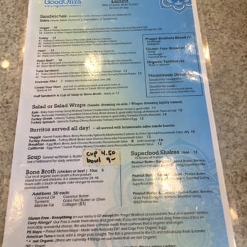 GOODONYA Organic Eatery - Coffee & Tea Near Me - Encinitas, California