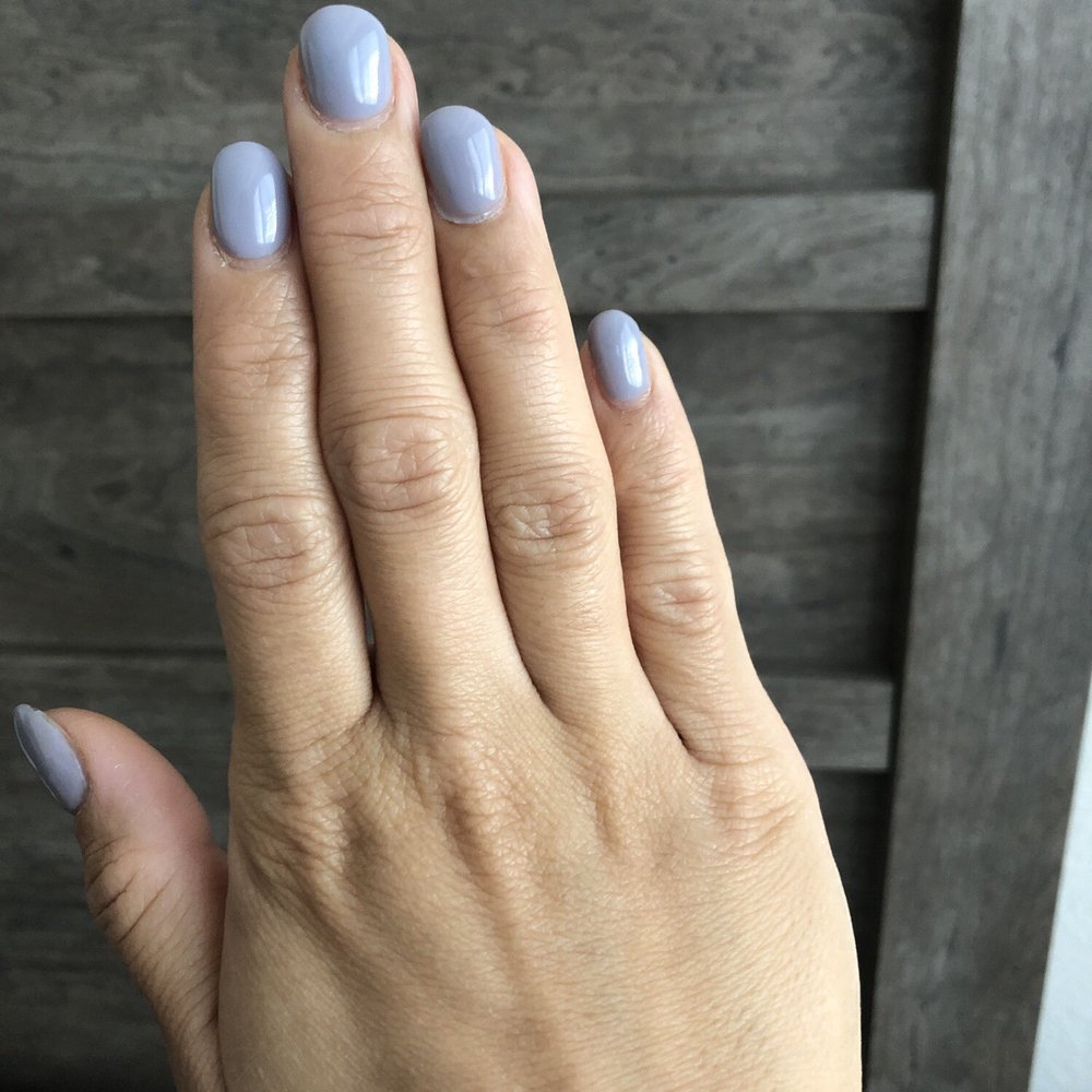Royal Nails Spa - Dip powder manicure, round shape nails. - Nail Salons Near Me - Gilroy, California Royal Nails Spa - Dip powder manicure, round shape nails. - Nail Salons Near Me - Gilroy, California