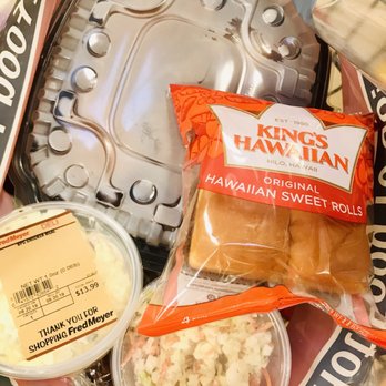 Fred Meyer - $13.99 family combo: 8pc chicken, Coleslaw, mash potatoes and Hawaiian bread. - Department Stores Near Me - Sumner, Washington
