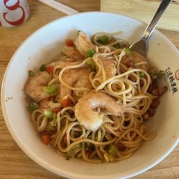 Dry rice and shrimp. Excellent! Dry rice and shrimp. Excellent!