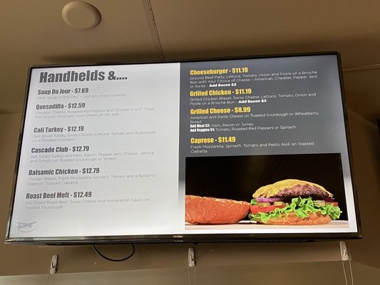 Menu photo 4 Willamette Grill-Tailwind Concessions Eugene, OR