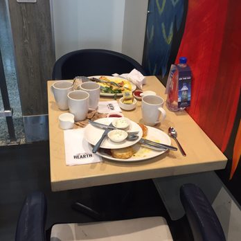 The Hearth - Every table looks like this. No service - American Near Me - Mississauga, Ontario The Hearth - Every table looks like this. No service - American Near Me - Mississauga, Ontario