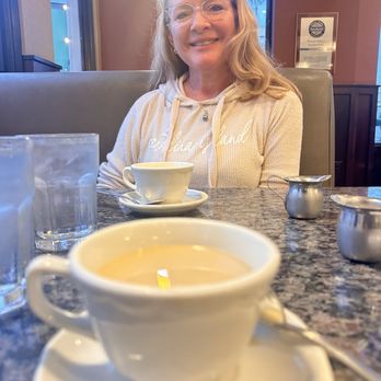 Richard Walker's Pancake House - Coffee with my baby - Waffles Near Me - La Jolla, California Richard Walker's Pancake House - Coffee with my baby - Waffles Near Me - La Jolla, California