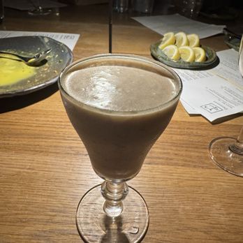 Rumi's Kitchen - Colony Square - The milkshake cocktail. - Persian/Iranian Near Me - Atlanta, Georgia
