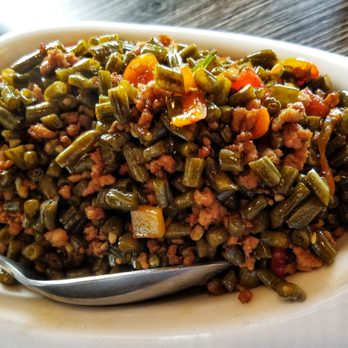 Dong Ting Chun - Pickled long bean fried ground pork - Chinese Near Me - Edmonds, Washington