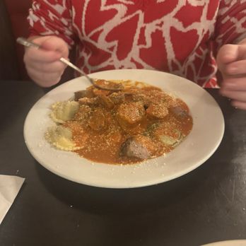 Biagio's Italian Restaurant - Ravioli with Sausage and Steak Sicilian - Italian Near Me - Lake Forest, California Biagio's Italian Restaurant - Ravioli with Sausage and Steak Sicilian - Italian Near Me - Lake Forest, California