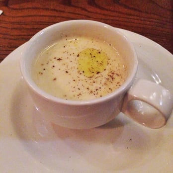 The Albert Square Chop House - Nice little touch - mini celery soup. - British Near Me - Manchester, XGM