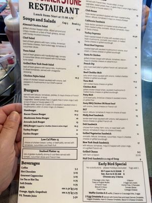 Menu photo 2 Cornerstone Cafe Citrus Heights, CA