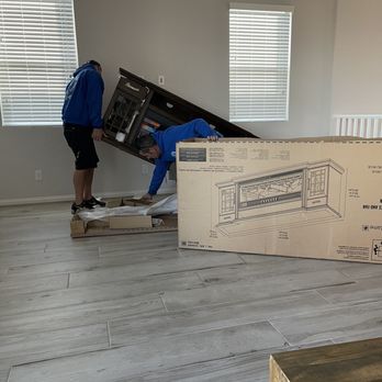 Level15 Moving - Putting together an extra furniture we requested on site job - Movers Near Me - Las Vegas, Nevada