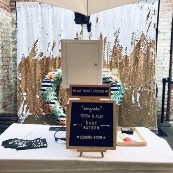 Air Heart Studios - The cutest set-up that matched our theme perfectly! - Photo Booth Rentals Near Me