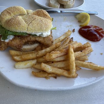 Nauti-Dawg Marina Cafe - Mahi sandwich - Seafood Near Me - Lighthouse Point, Florida Nauti-Dawg Marina Cafe - Mahi sandwich - Seafood Near Me - Lighthouse Point, Florida