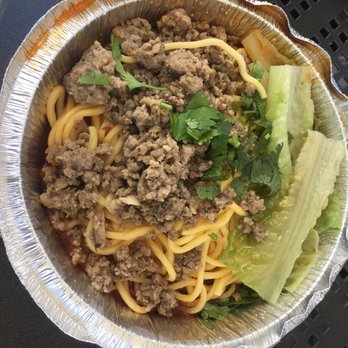The Dumpling Lady - Zha Jiang Noodles- mild spice with ground sausage - Szechuan Near Me - Charlotte, North Carolina The Dumpling Lady - Zha Jiang Noodles- mild spice with ground sausage - Szechuan Near Me - Charlotte, North Carolina