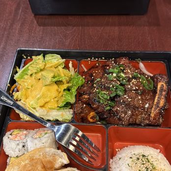Hungry Belly - Korean short rib bento box - Japanese Near Me - Dallas, Texas Hungry Belly - Korean short rib bento box - Japanese Near Me - Dallas, Texas