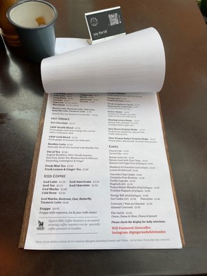Menu photo 4 Ginger & White London, XGL